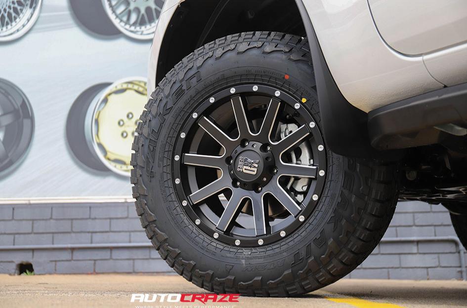 FORD RANGER HEIST SATIN BLACK MILLED